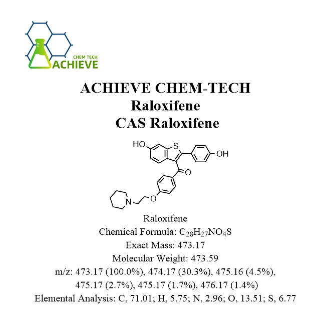Raloxifene structure | Shaanxi BLOOM Tech Co., Ltd