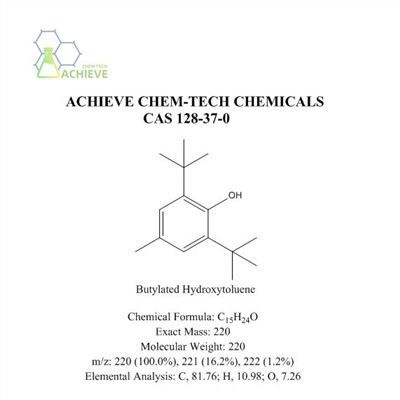 Butyloitu hydroksitolueeni (BHT) CAS 128-37-0