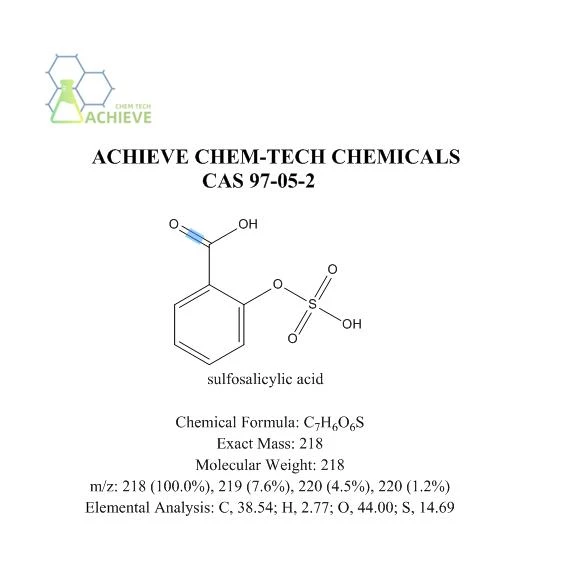Sulfosalisyylihappojauhe CAS 97-05-2