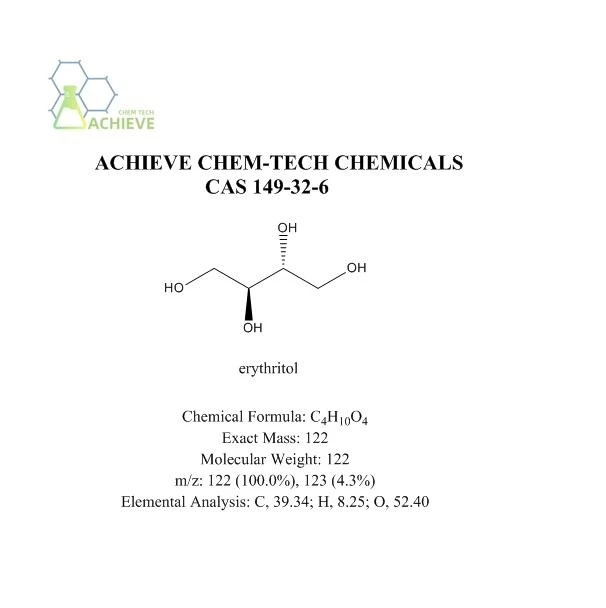 Puhdas erytritolijauhe CAS 149-32-6