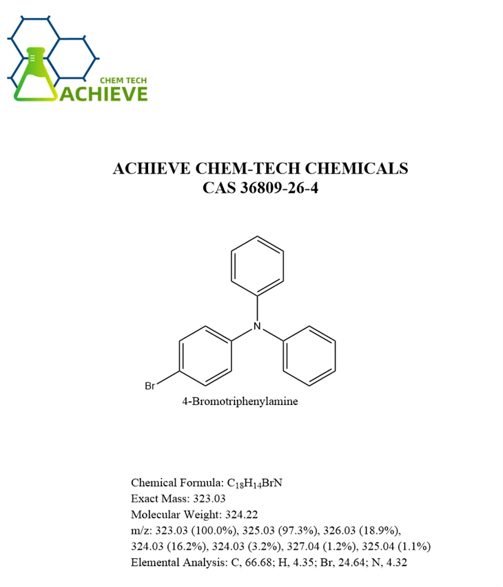 4-bromitrifenyyliamiini CAS 36809-26-4