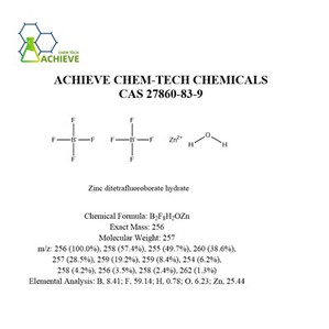 Sinkkiditetrafluoriboraattihydraatti CAS 27860-83-9